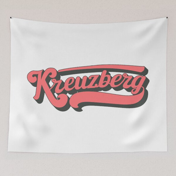 Item preview, Kreuzberg lettering – Berlin neighborhood design designed and sold by Boogosh.