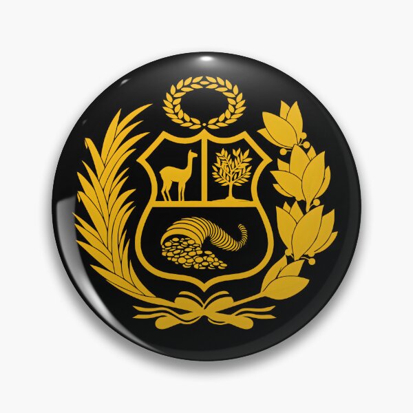 Item preview, Golden national coat of Peru designed and sold by khumpa.