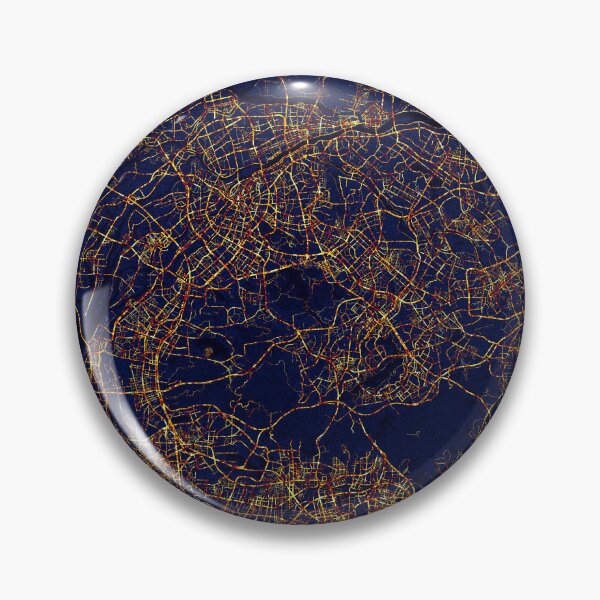 Item preview, Dongguan, Guangdong, China Map -  City At Night designed and sold by deMAP.