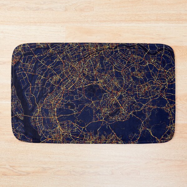 Item preview, Dongguan, Guangdong, China Map -  City At Night designed and sold by deMAP.