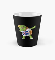 Iceland Dabbing Turtle Tall Mug