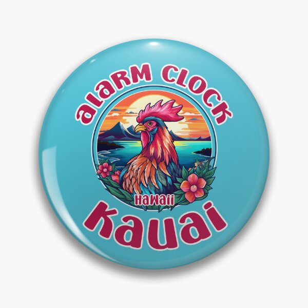 Item preview, Kauai Hawaii Alarm Clock Chicken Rooster designed and sold by Nange and Gabe.