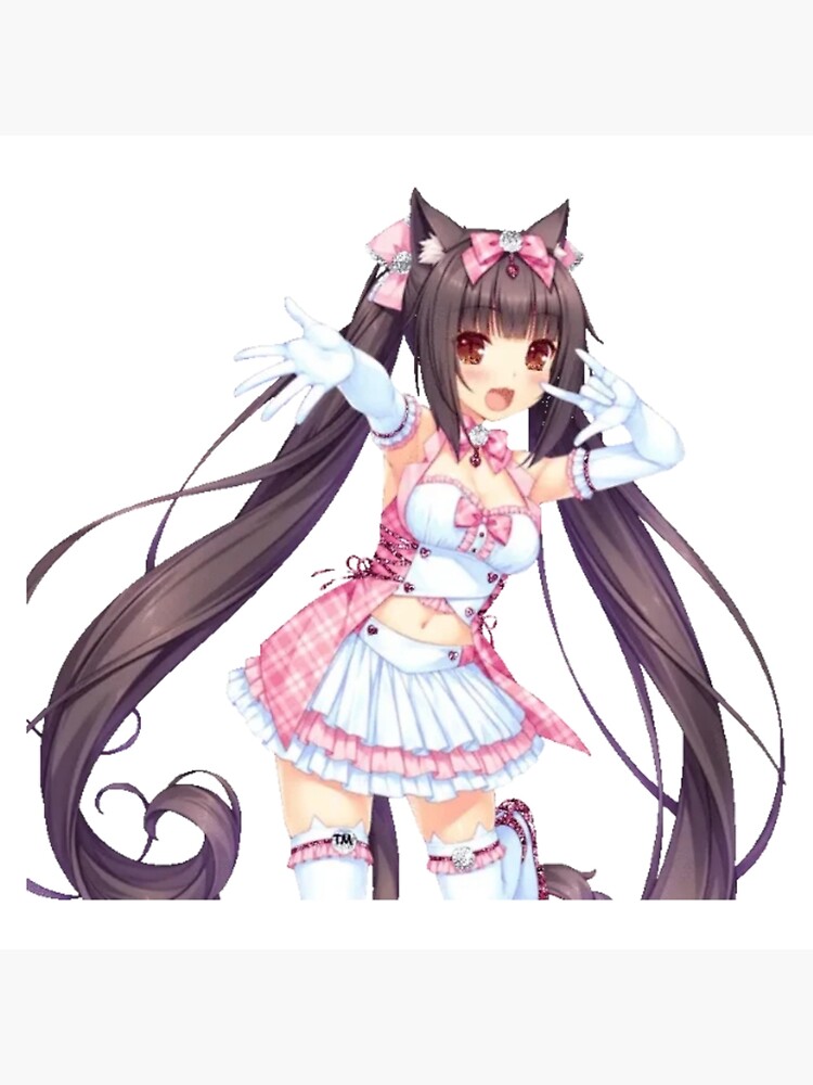 FM-Anime – Nekopara Chocola Pink Maid Dress Cosplay Costume