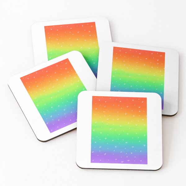 Item preview, Beautiful rainbow Sky with stars designed and sold by Fundigitalart.