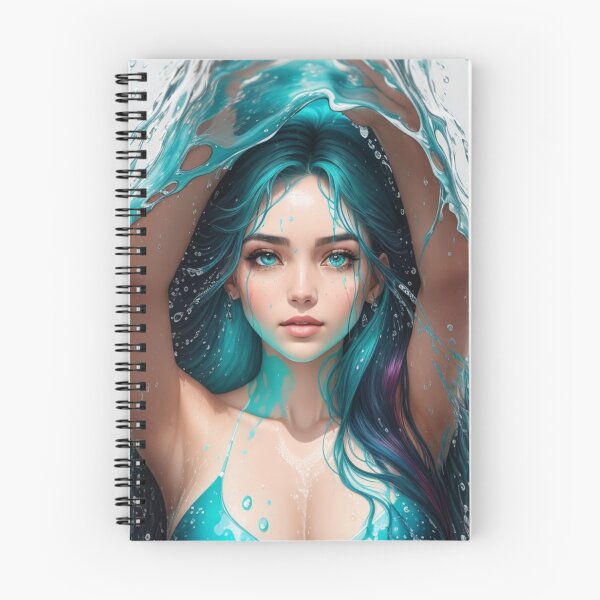 Item preview, Turquoise Water Girl - Cool Art designed and sold by joejiing.
