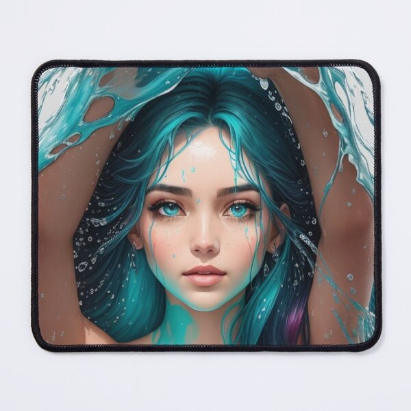 Item preview, Turquoise Water Girl - Cool Art designed and sold by joejiing.