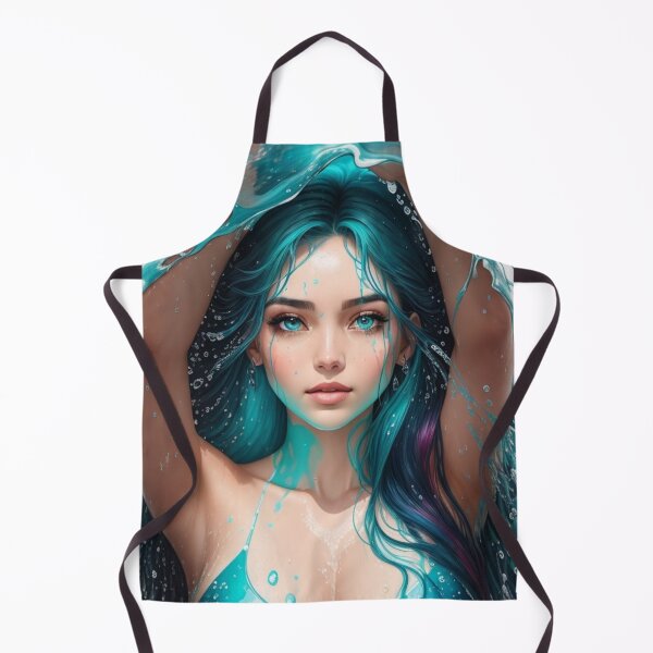 Item preview, Turquoise Water Girl - Cool Art designed and sold by joejiing.