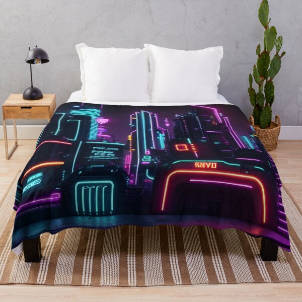 Item preview, Neon Light Modern City! designed and sold by seunghus.