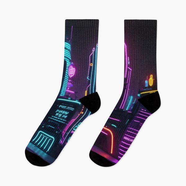 Artikelvorschau, Neon Light Modern City! entworfen und verkauft von seunghus.