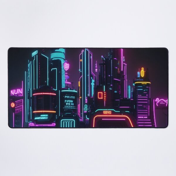 Item preview, Neon Light Modern City! designed and sold by seunghus.