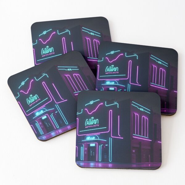 Item preview, Neon Light Modern City! designed and sold by seunghus.