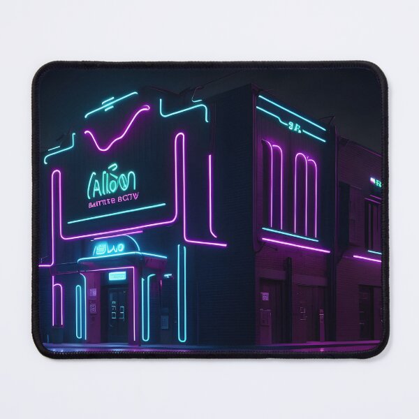 Item preview, Neon Light Modern City! designed and sold by seunghus.