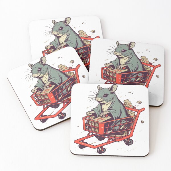 Item preview, Japanese rat cart rider designed and sold by GeoColl.