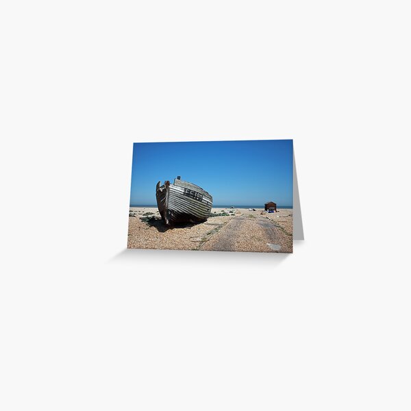www.lizgarnett.com - Dungeness Fishing Boat Greeting Card