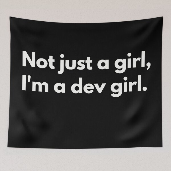 Item preview, Developer Girl designed and sold by Just-Words.