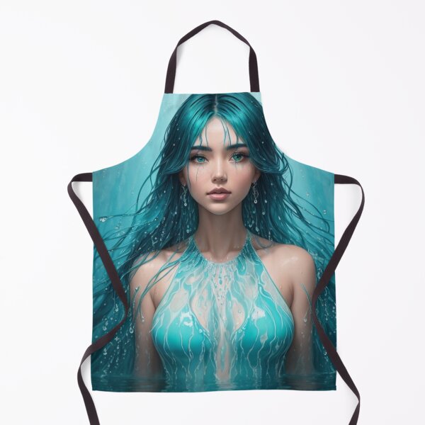 Item preview, Turquoise Water Girl - Cool Art designed and sold by joejiing.