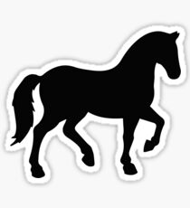 Horse Silhoutte Sticker