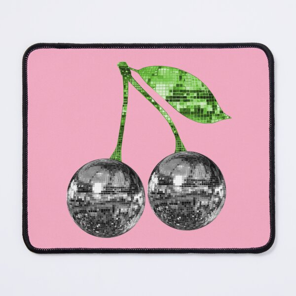 Item preview, Pair of Silver Disco Ball Cherries designed and sold by Deborah Camp.