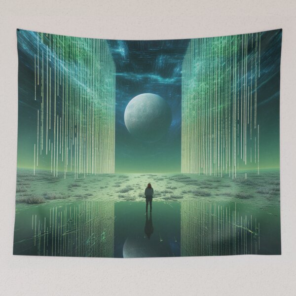 Item preview, Aurora Borealis in Space designed and sold by AI-G-I-.