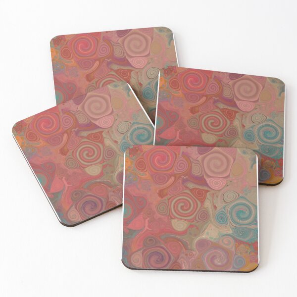Item preview, Tie Dye Swirl Geodes Abstract 071723 designed and sold by Kristi Duggins.