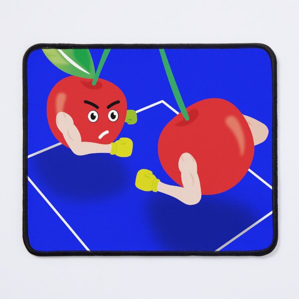 Aperçu de l'œuvre Fruit Fight Night : Cerises dans le ring créée et vendue par FunkyFedeli.
