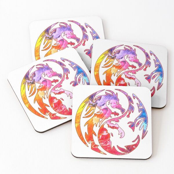 Item preview, Dragon yinyang colorful designed and sold by Arramavis.