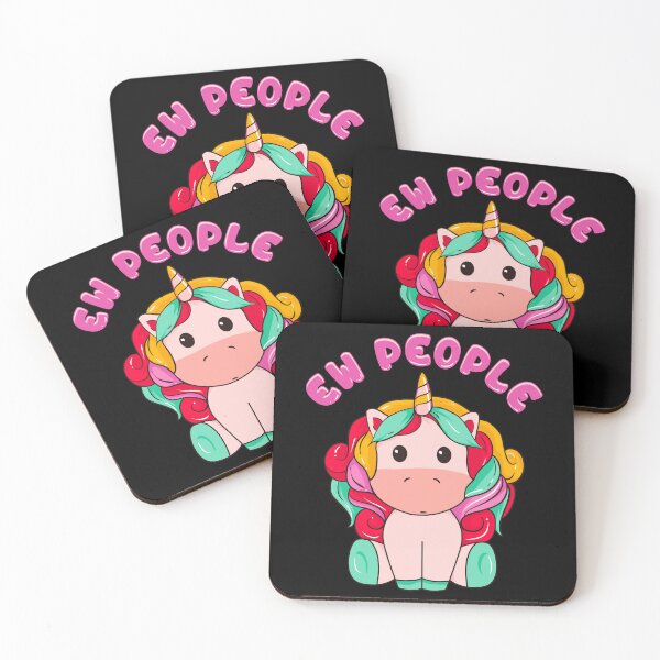 Item preview, Funny Unicorn - Ew, People designed and sold by HortenciaAlcara.
