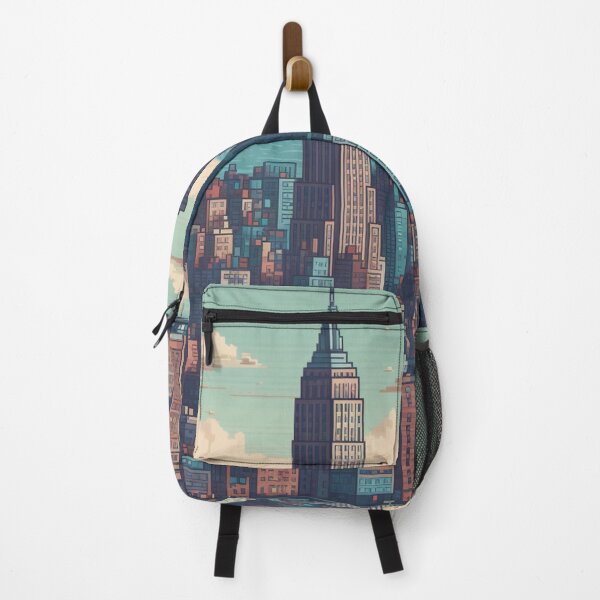 Item preview, New York in Pixel Art designed and sold by AI-G-I-.