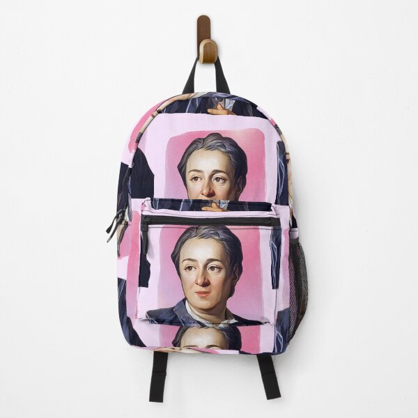 Item preview, French Philosopher Denis Diderot - pink - illustration  designed and sold by Litstoy.