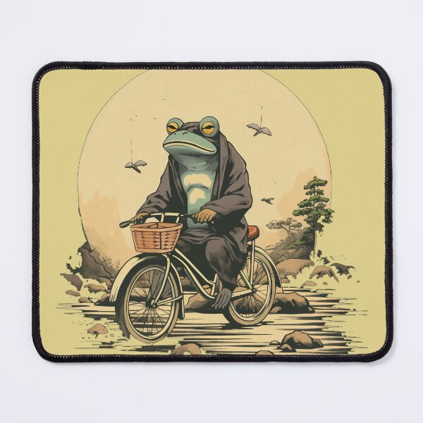 Item preview, Japanese frog biker designed and sold by GeoColl.