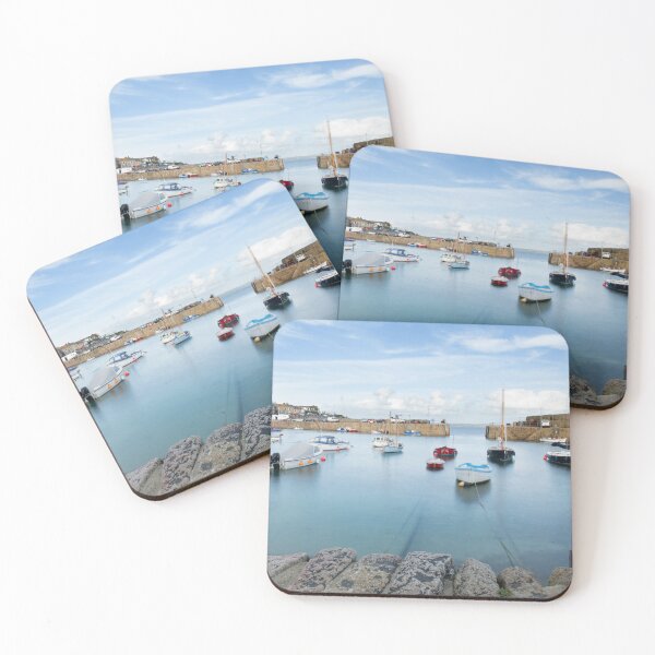 Item preview, Long Exposure of the beautiful Mousehole Harbour designed and sold by Susan Reilly.