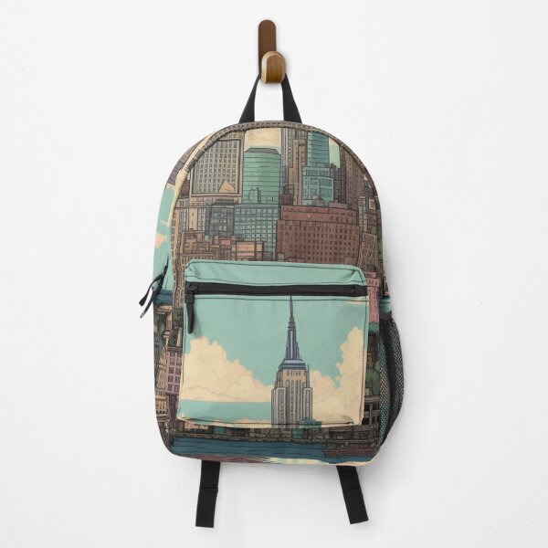 Item preview, New York in pixel art 2 designed and sold by AI-G-I-.