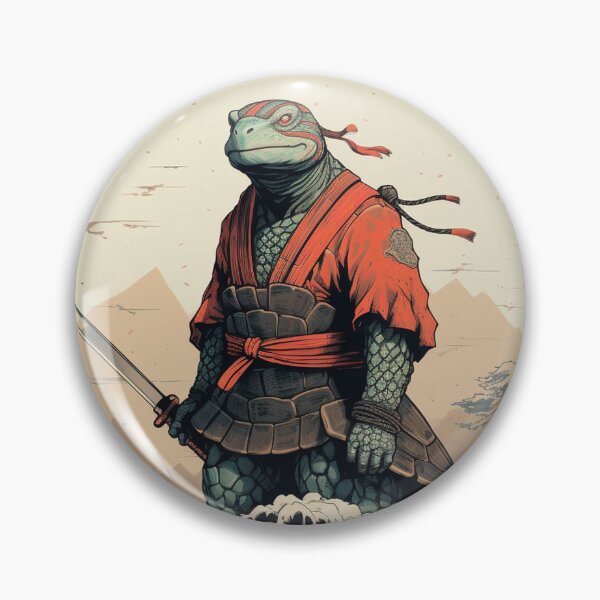 Item preview, Japanese turtle samurai designed and sold by GeoColl.