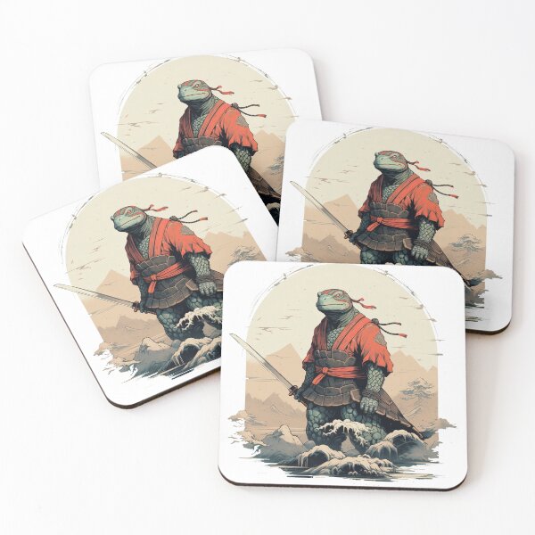 Item preview, Japanese turtle samurai designed and sold by GeoColl.