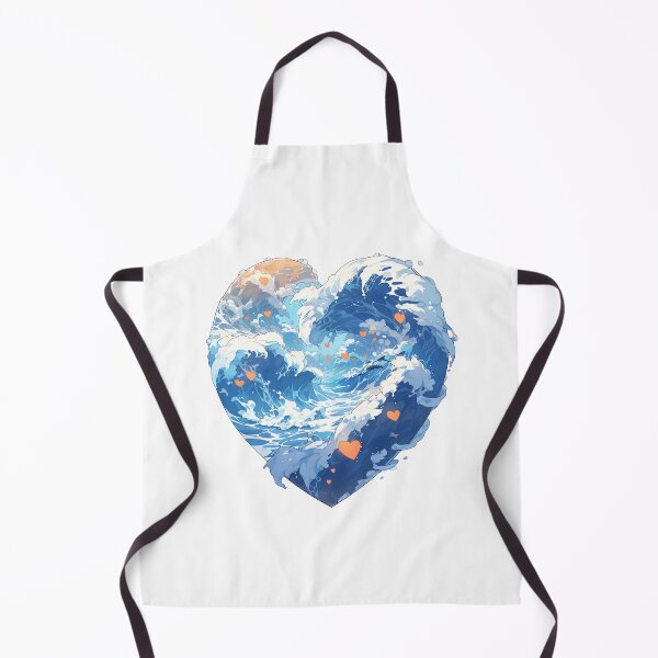 Item preview, Beneath the Waves: A Heart Full of Love to Summer Waves designed and sold by CozyKawaiiArt.