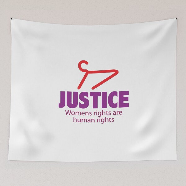Item preview, Justice: Women's rights are human rights  designed and sold by ArtofDissent.