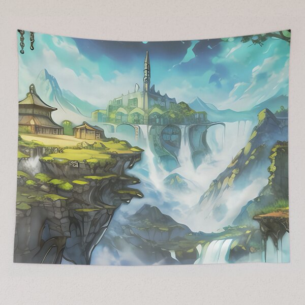 Item preview, Epic Waterfall Fantasy designed and sold by fkc666.