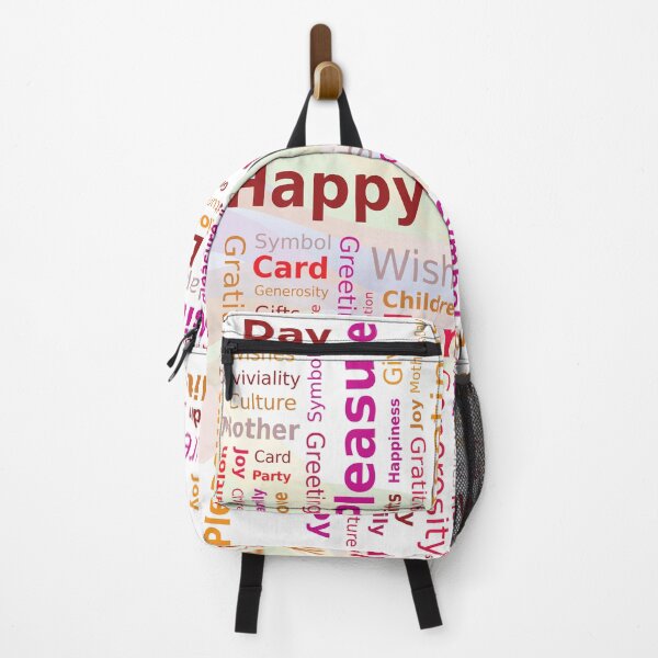 Item preview, Happy Mother's Day in English Vague Word Cloud Thanks Gratitude designed and sold by WinfinityDesigns.