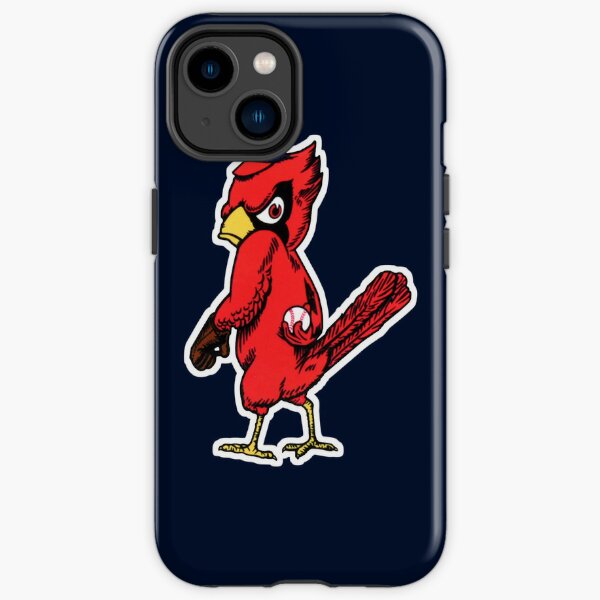 Wood St Louis Cardinals iPhone 13 Mini Case | Custom St Louis Cardinals  Gift | Mahogany Wood Cover
