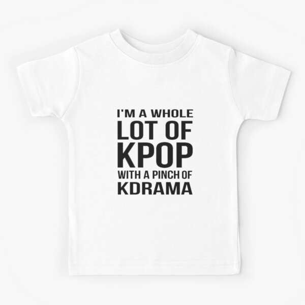 MUCHO KPOP - ROSA Camiseta para niños