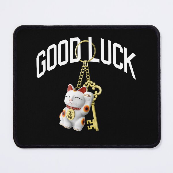 Item preview, Good Luck Maneki Neko Key Chain designed and sold by monothatthat.
