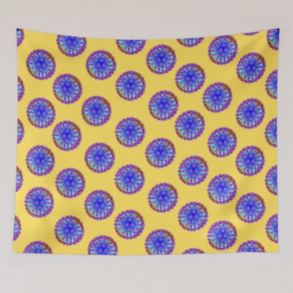 Item preview, Covid Pattern Yellow designed and sold by Profitrip.