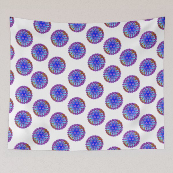 Item preview, Covid Pattern White designed and sold by Profitrip.