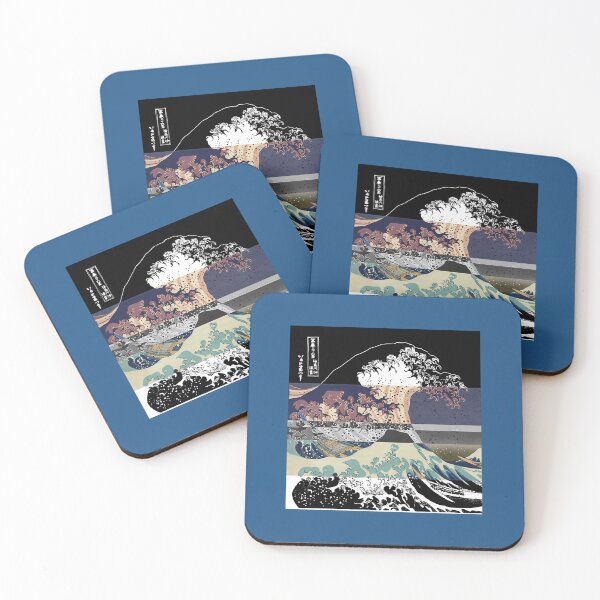 Item preview, the great wave color glitch    	 designed and sold by jdxtcdboqmx4.