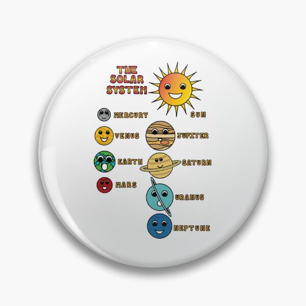 Item preview, Solar system with names designed and sold by ThingsByNin.