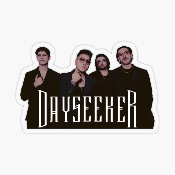 Dayseeker Members Sticker for Sale by classicrockart