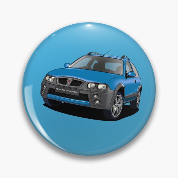 Item preview, Blue Rover Streetwise car designed and sold by Webazoot Industries - Car Art.