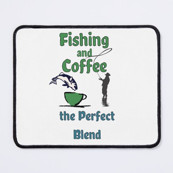 Item preview, Fishing and Coffee designed and sold by Monica-Designs.