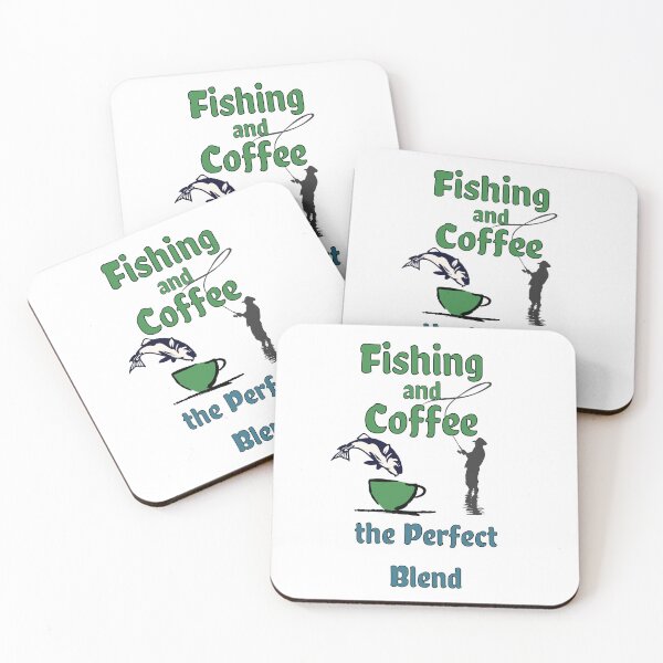 Item preview, Fishing and Coffee designed and sold by Monica-Designs.