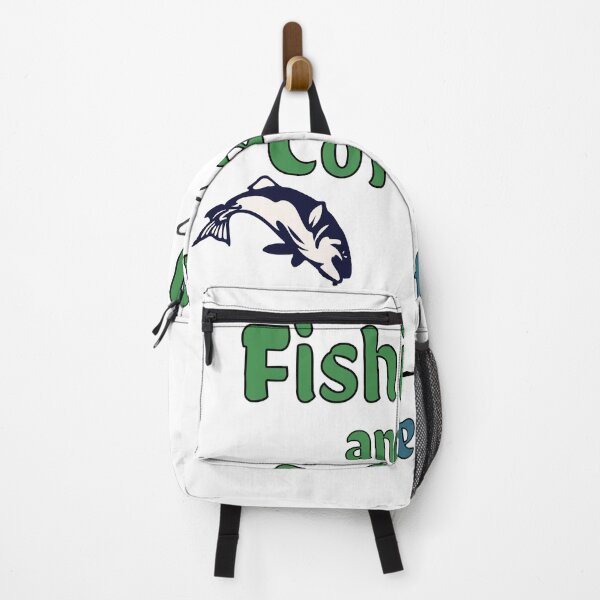 Item preview, Fishing and Coffee designed and sold by Monica-Designs.